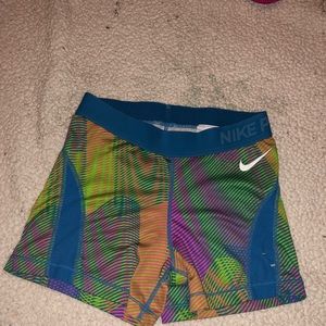 Nike pros spandex - multicolor (small)